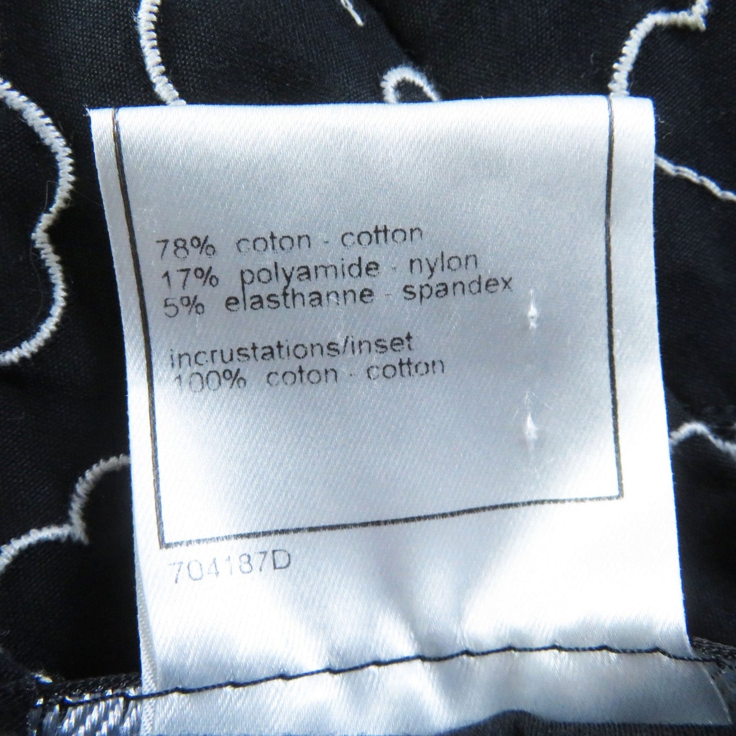 Chanel Skirt 04P P22950 Outer Material