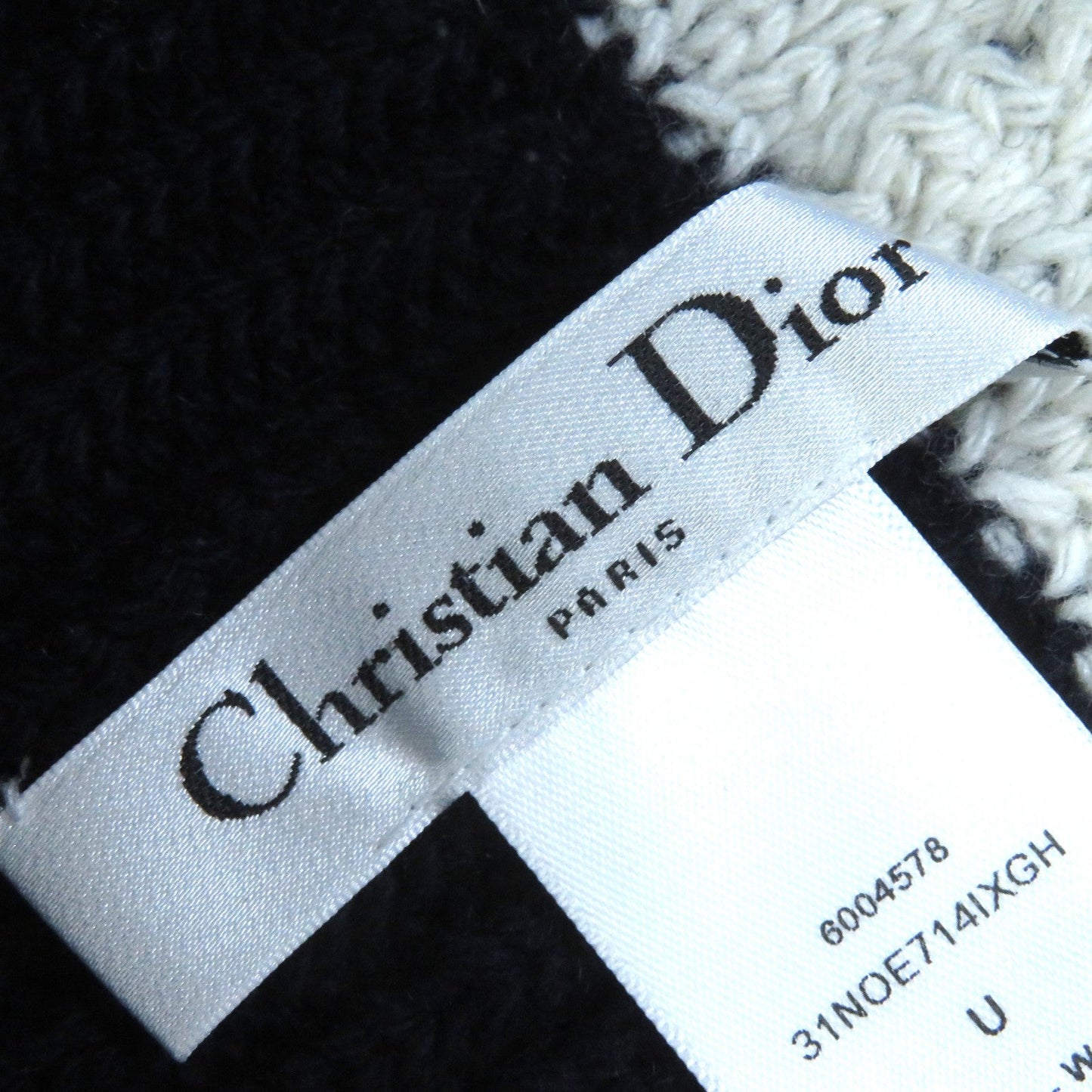 Christian Dior Knit Cap 31Noe714Ixgh Main