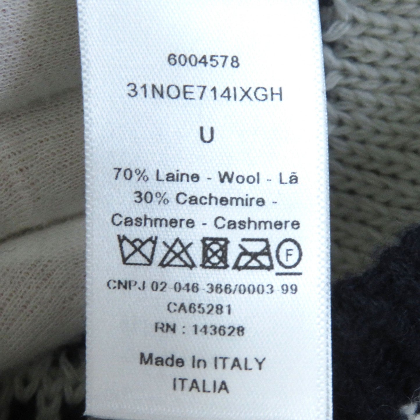 Christian Dior Knit Cap 31Noe714Ixgh Main