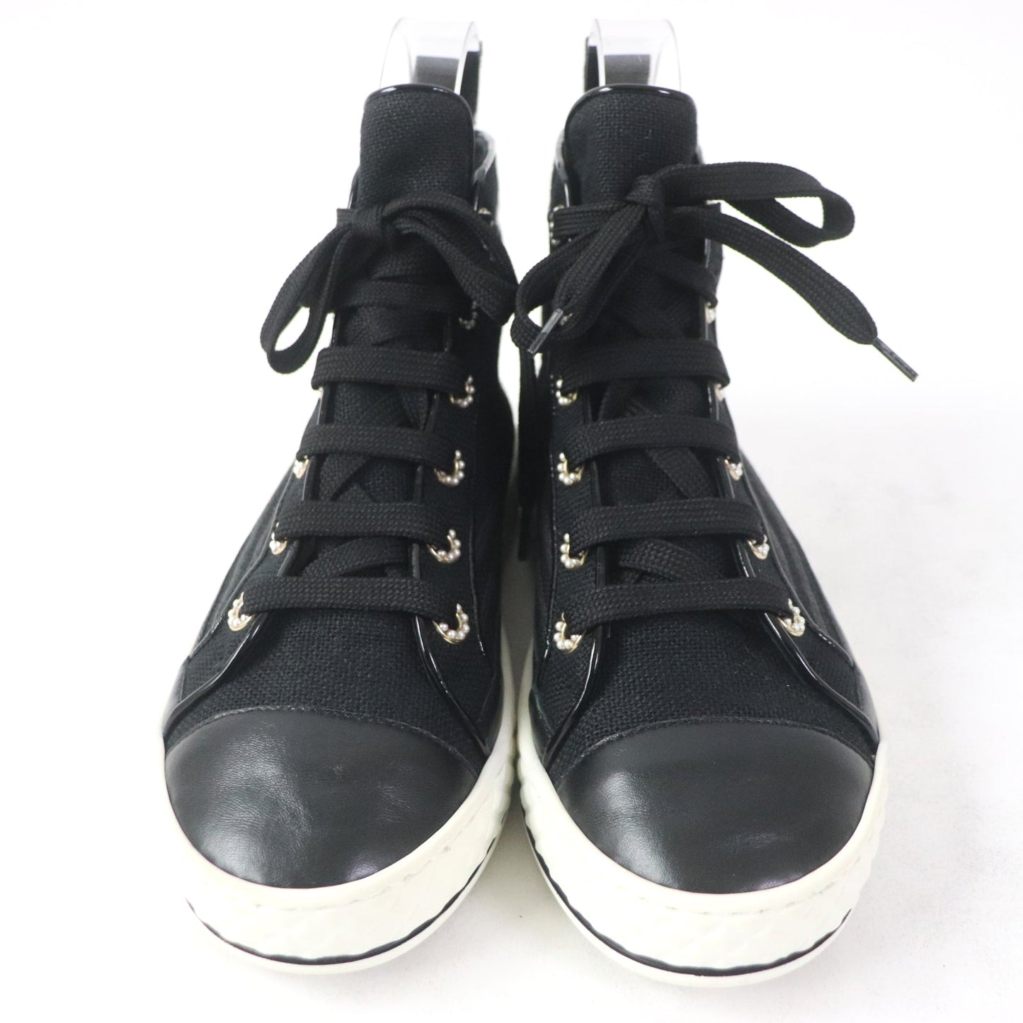 Chanel High Cut Sneakers G34222 Main