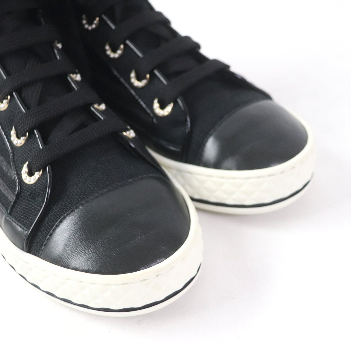 Chanel High Cut Sneakers G34222 Main