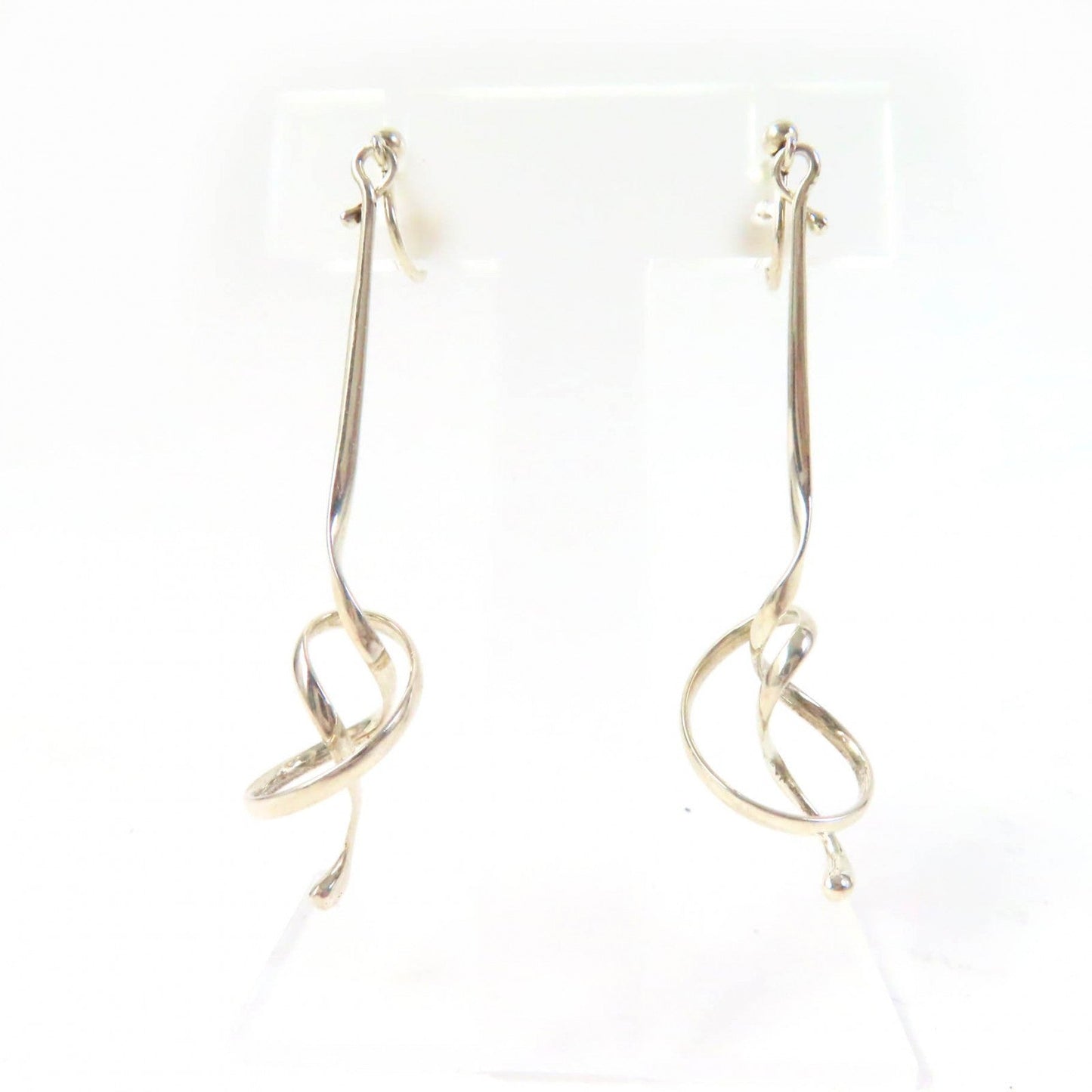 Georg Jensen Earring Main?Fsv925 Silver Forget Me Not Women