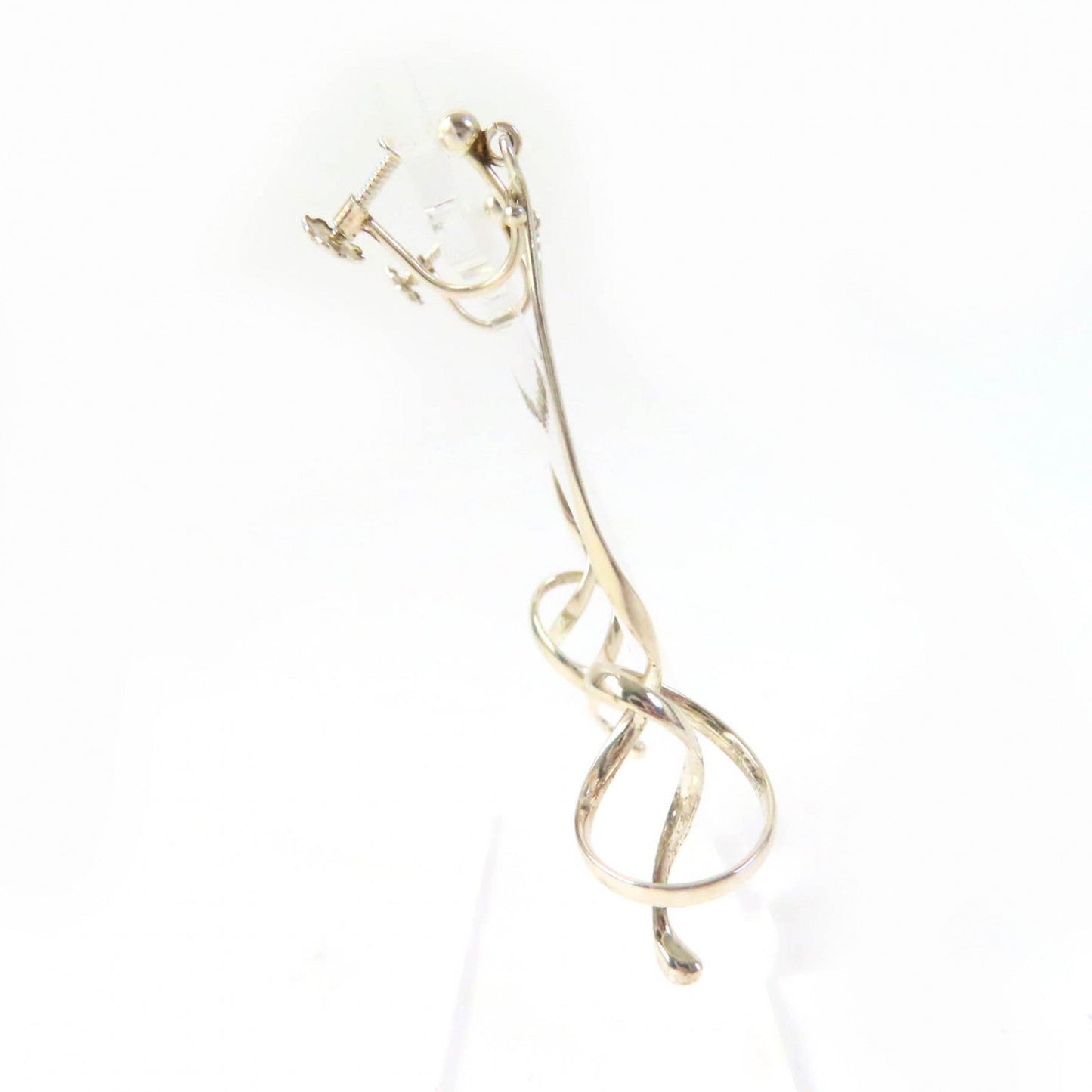 Georg Jensen Earring Main?Fsv925 Silver Forget Me Not Women