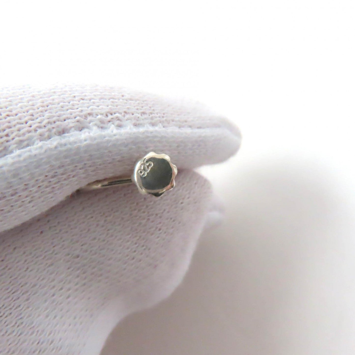 Georg Jensen Earring Main?Fsv925 Silver Forget Me Not Women
