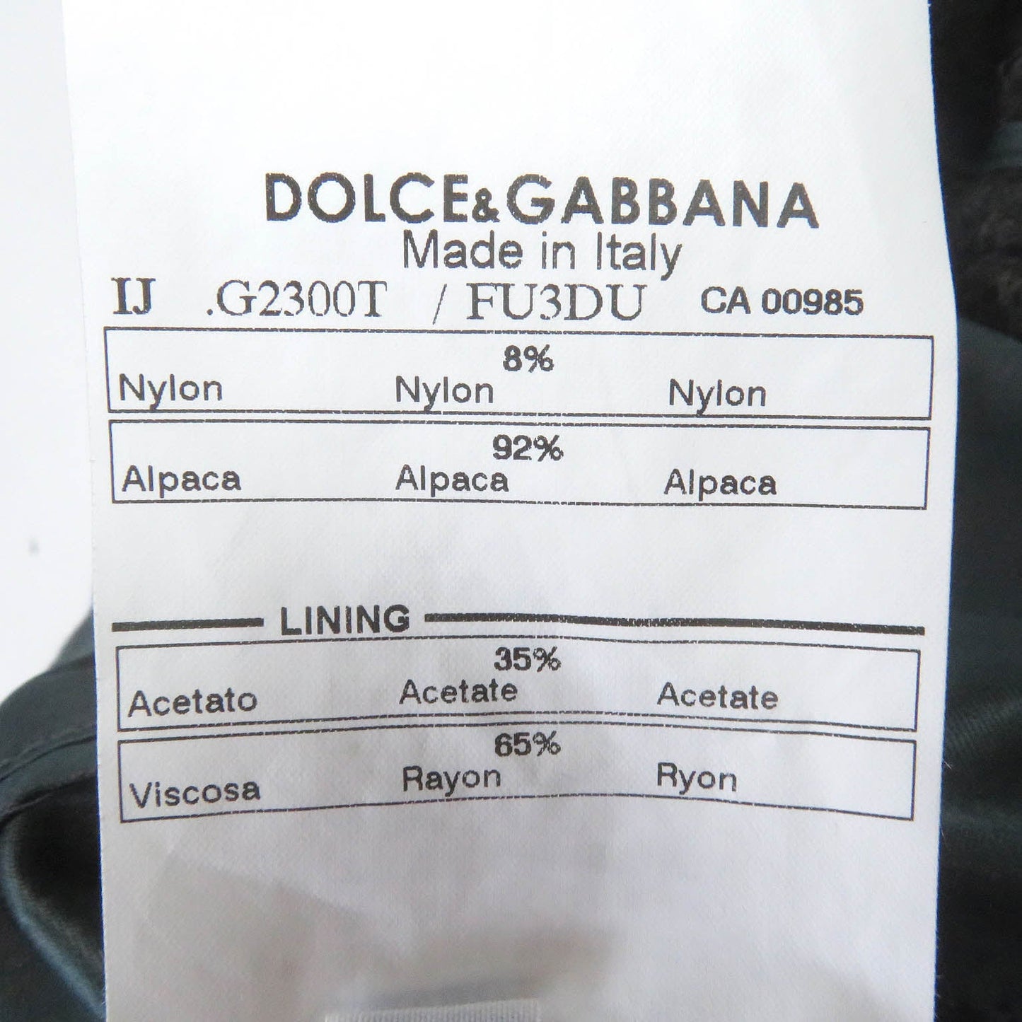 Dolce&Gabbana Chester Coat Outer