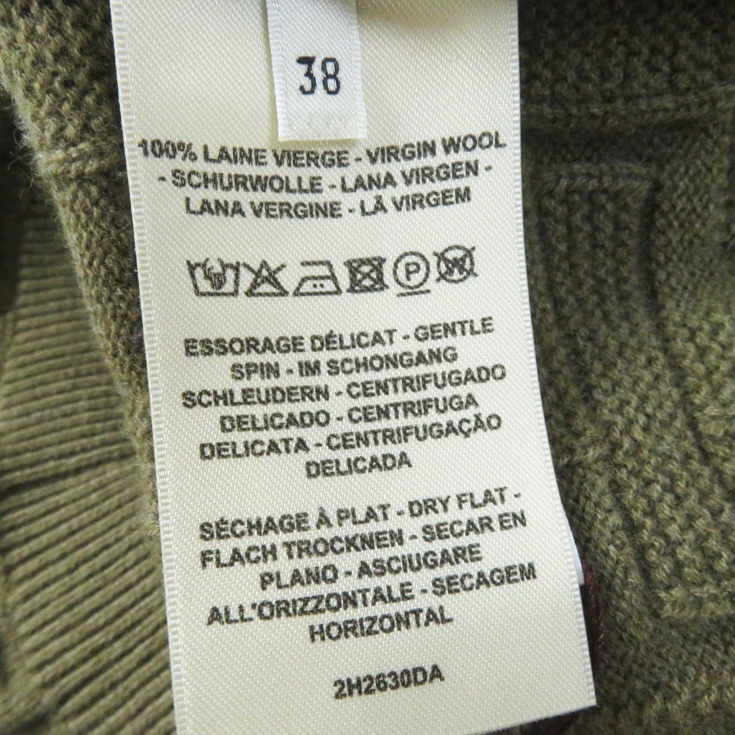 Hermes Knit 2H2630Da Outer Fabric