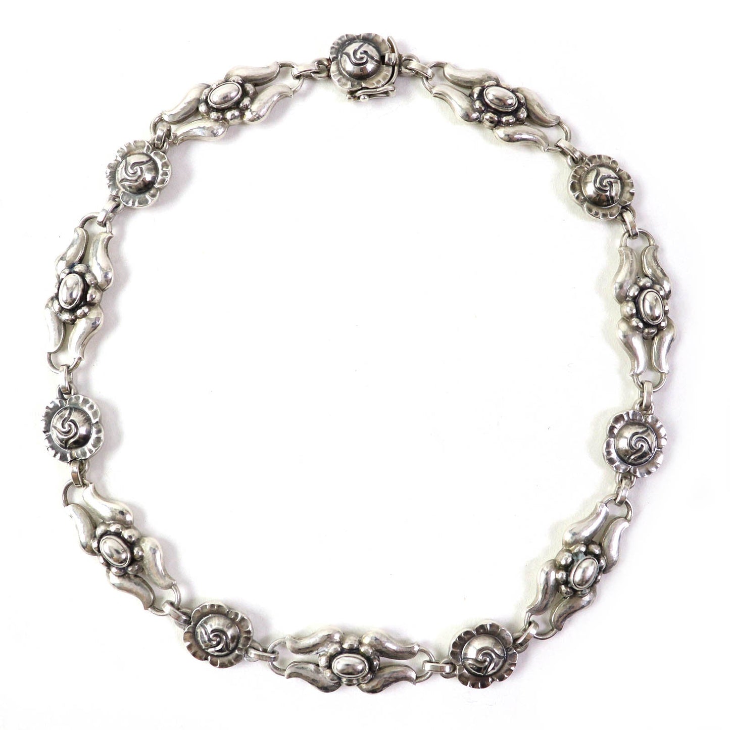 Georg Jensen Necklace 10 Main?Fsv925 Silver Women