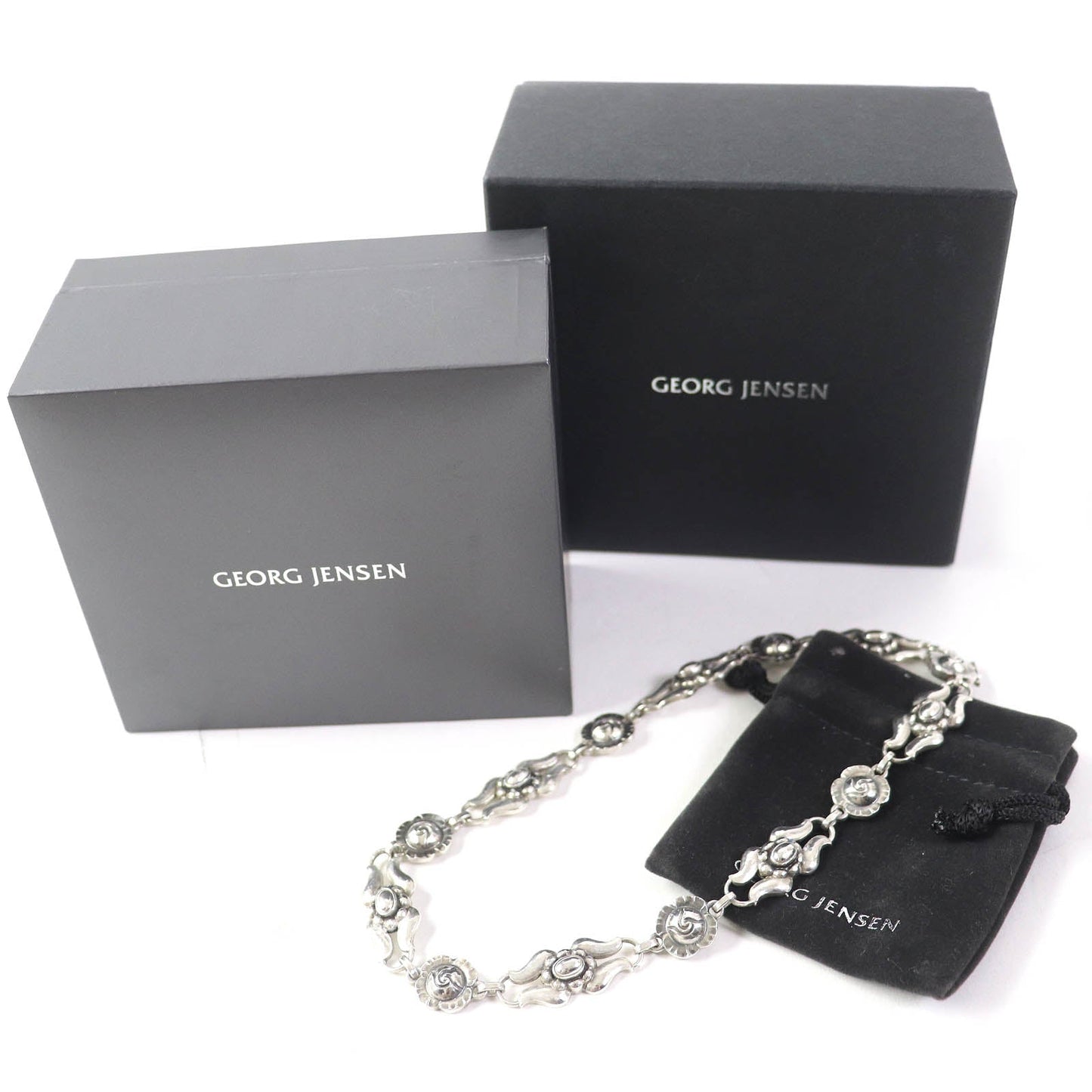 Georg Jensen Necklace 10 Main?Fsv925 Silver Women