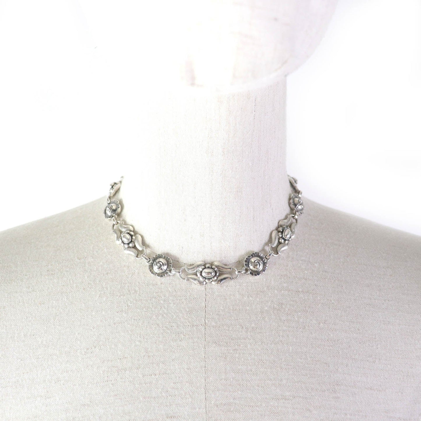 Georg Jensen Necklace 10 Main?Fsv925 Silver Women