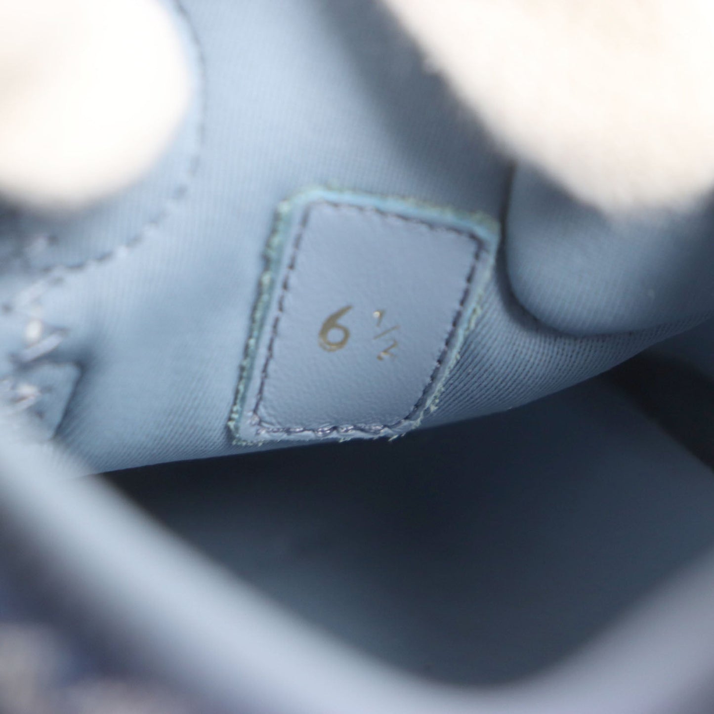 Louis Vuitton Low Cut Sneakers Monogram Denim Blue Fast Lane Line Mens 6.5