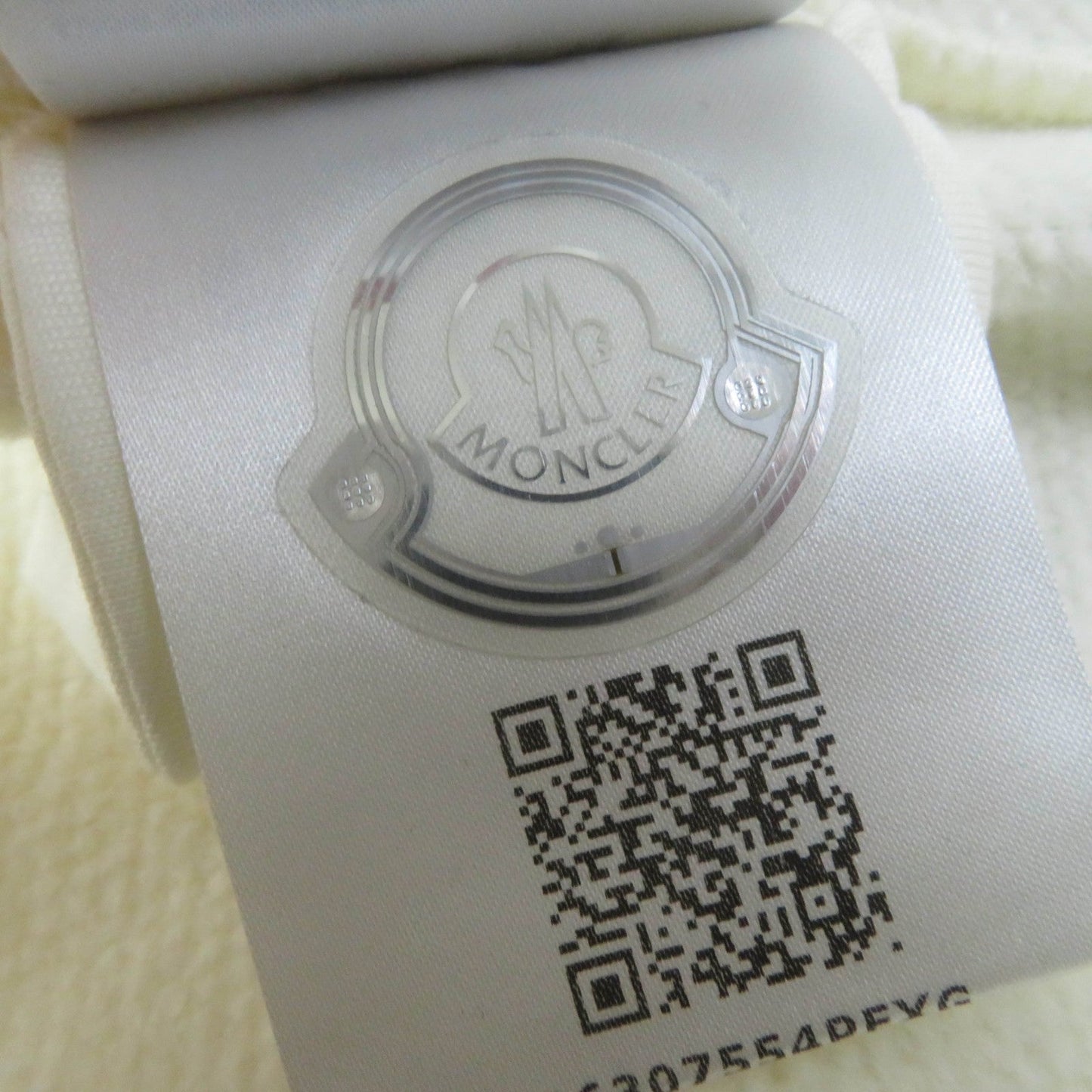 Moncler Sweat Cotton Ivory Felpa Women S