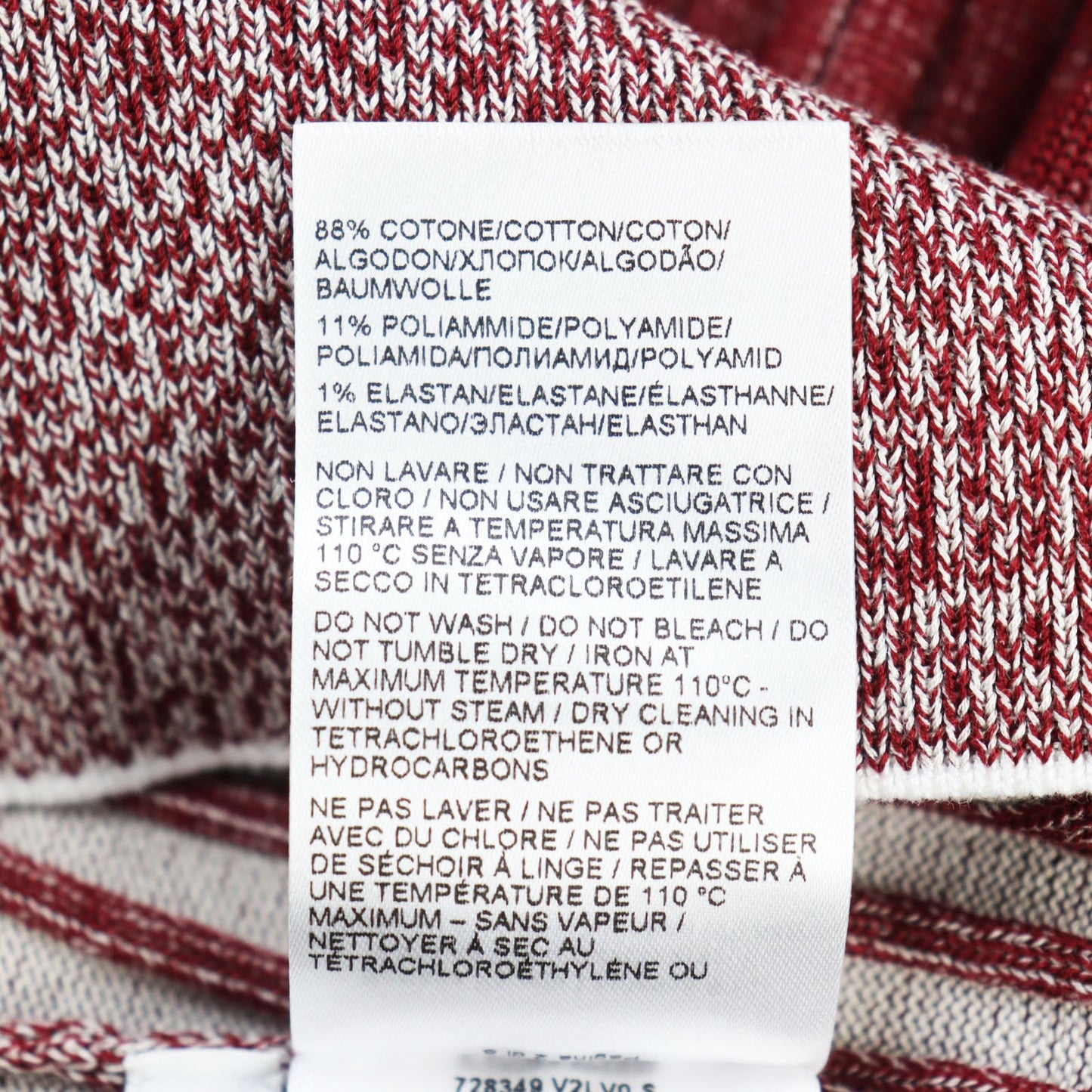 Bottegaveneta Long Sleeve Polo Shirt 728349 Main