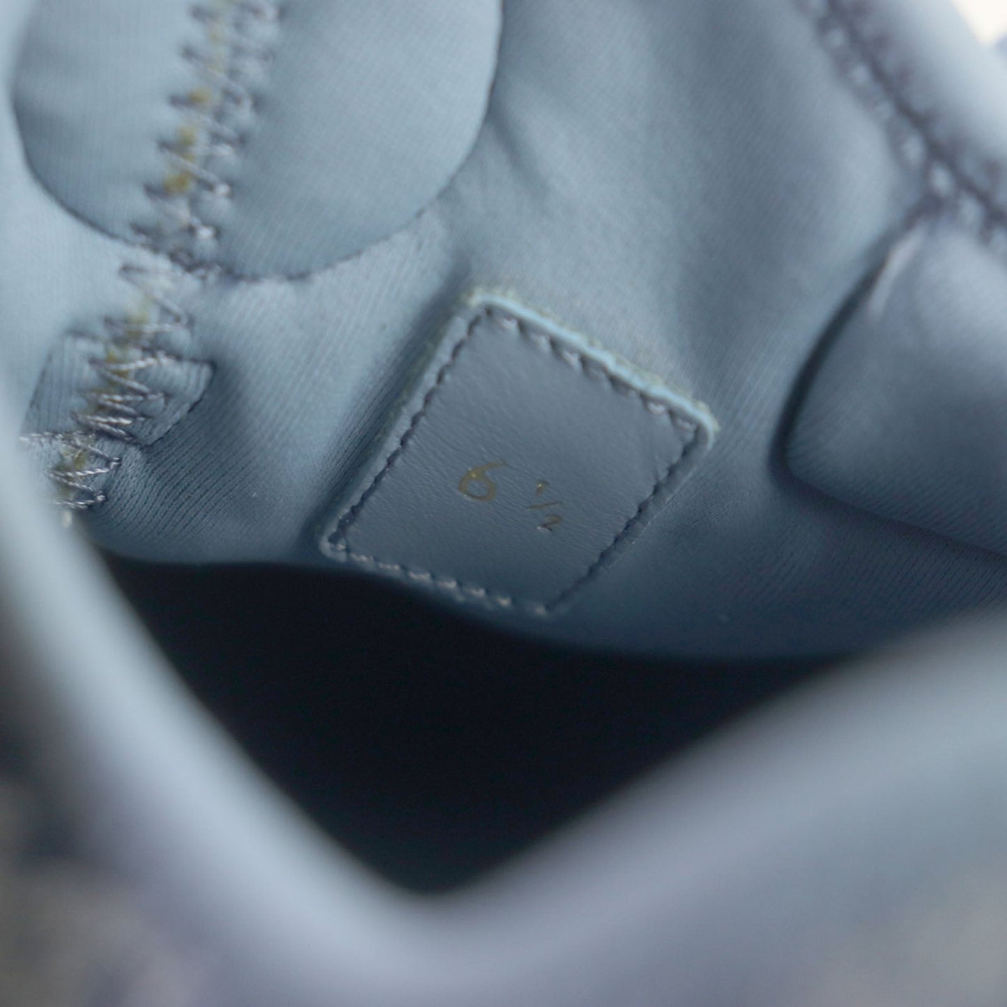 Louis Vuitton Sneakers Monogram Denim Blue Fast Lane Line 6 1/2