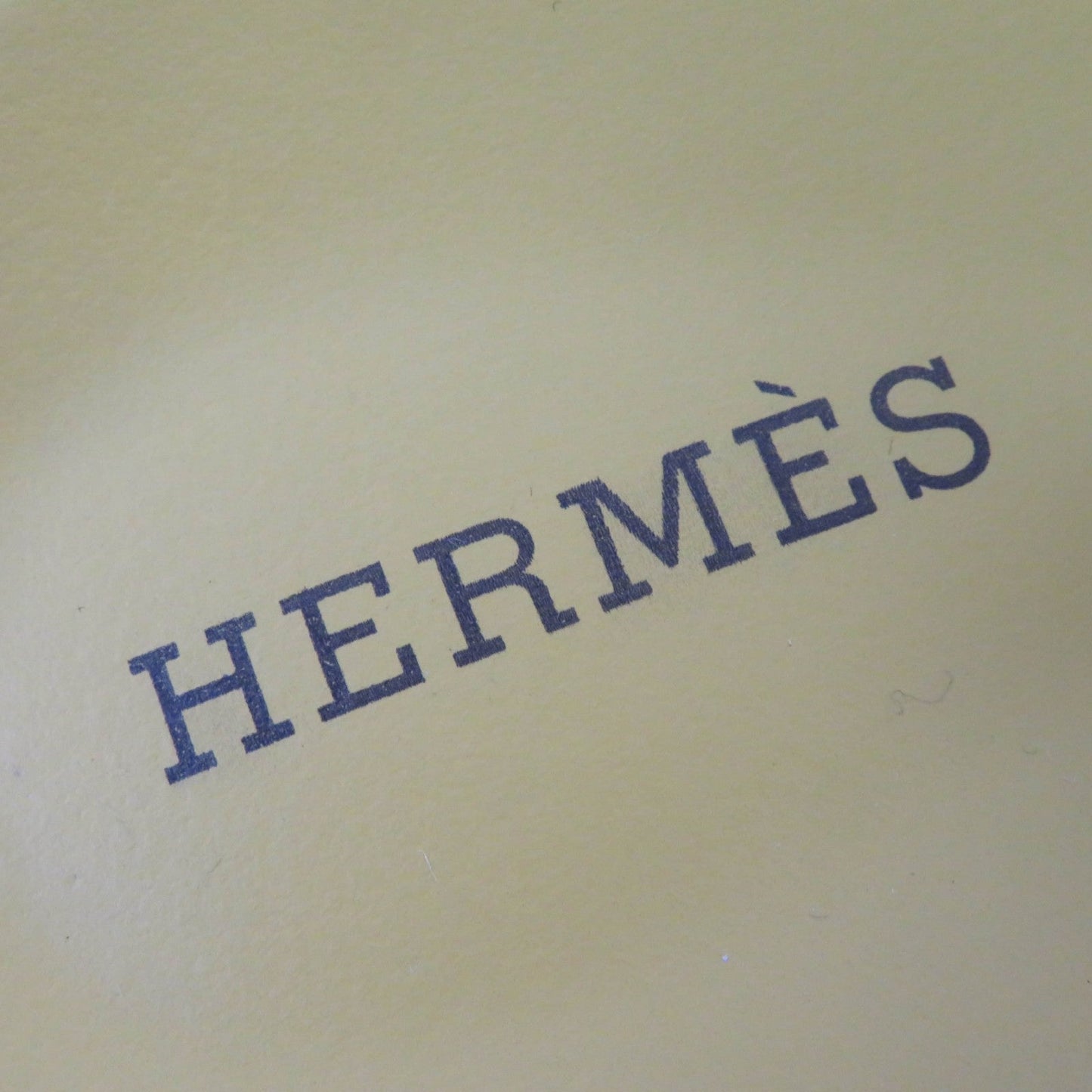 Hermes Sandals Suede Leather Yellow Extra Women 38