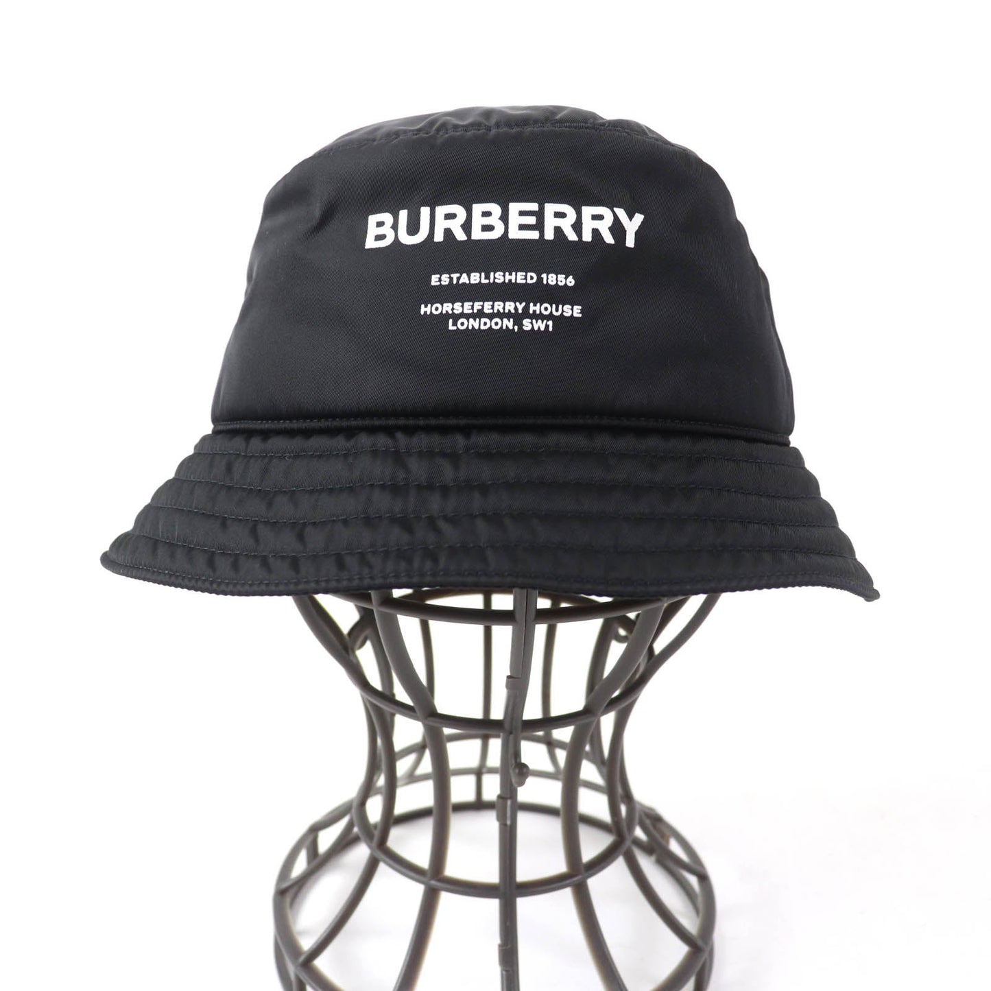 Burberry Hat 8044081 Nylon Black Women M