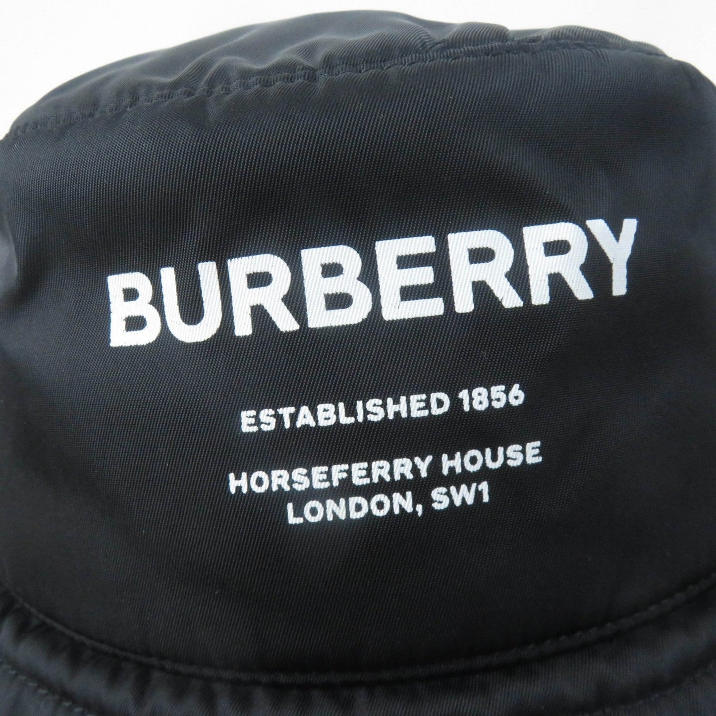 Burberry Hat 8044081 Nylon Black Women M