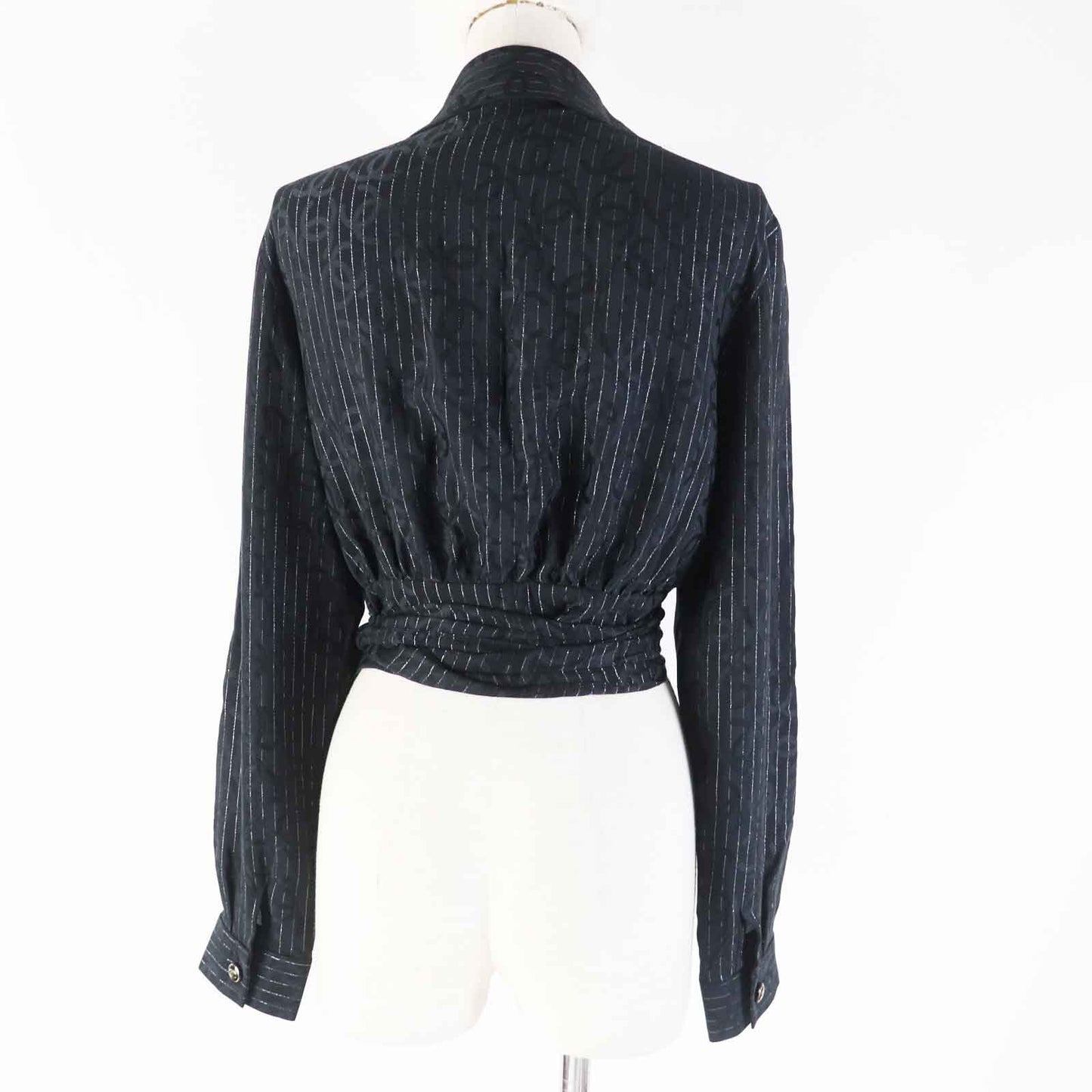 Chanel Long Sleeve Shirt 23P P74411 Outer Material