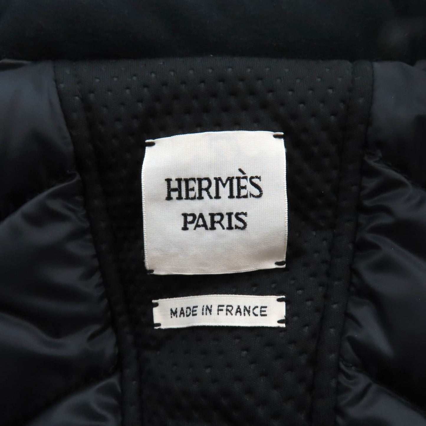 Hermes Down Vest Outer Material