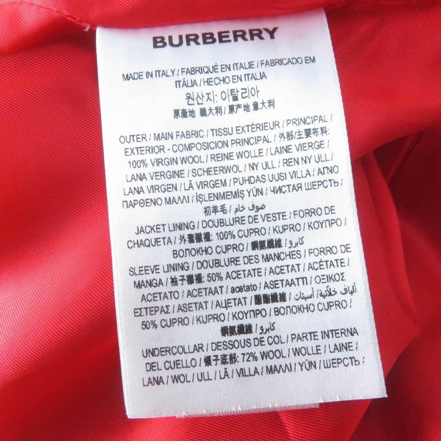 Burberry Tailored Jacket 4562621 Main