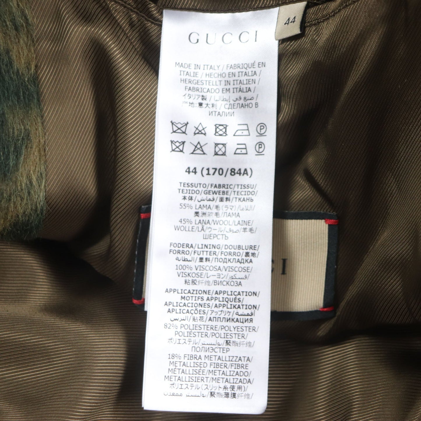 Gucci Stainless Collar Coat 639261 Outer