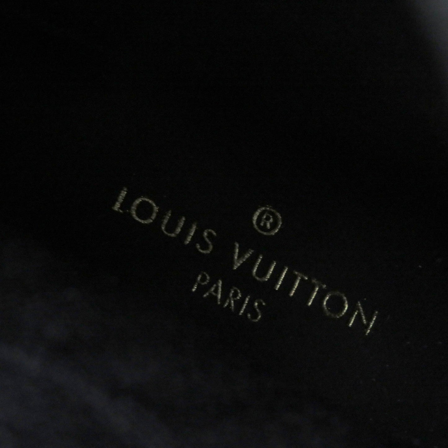 Louis Vuitton Sneakers Fabric Black Aftergame Line Women 37 1/2