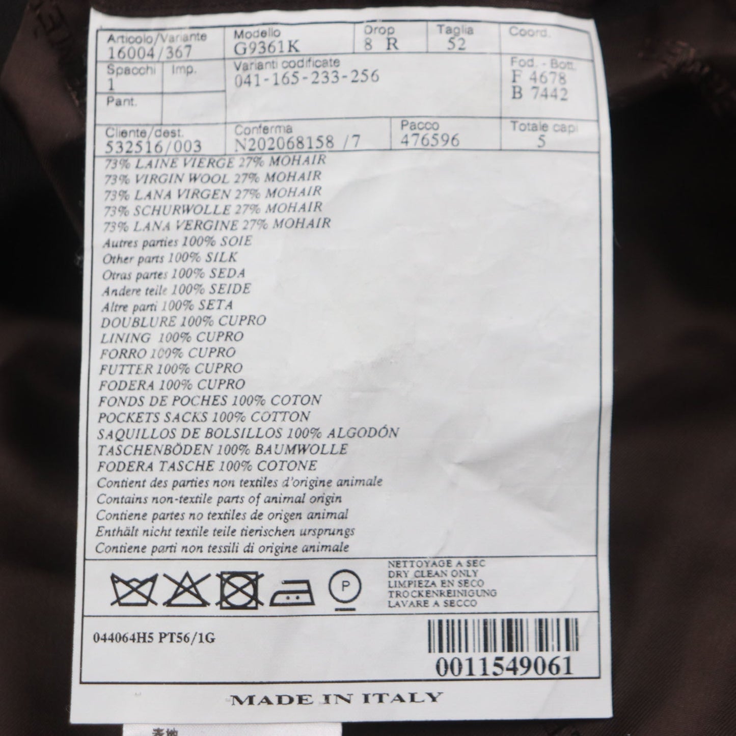 Hermes Tailored Jacket Outer