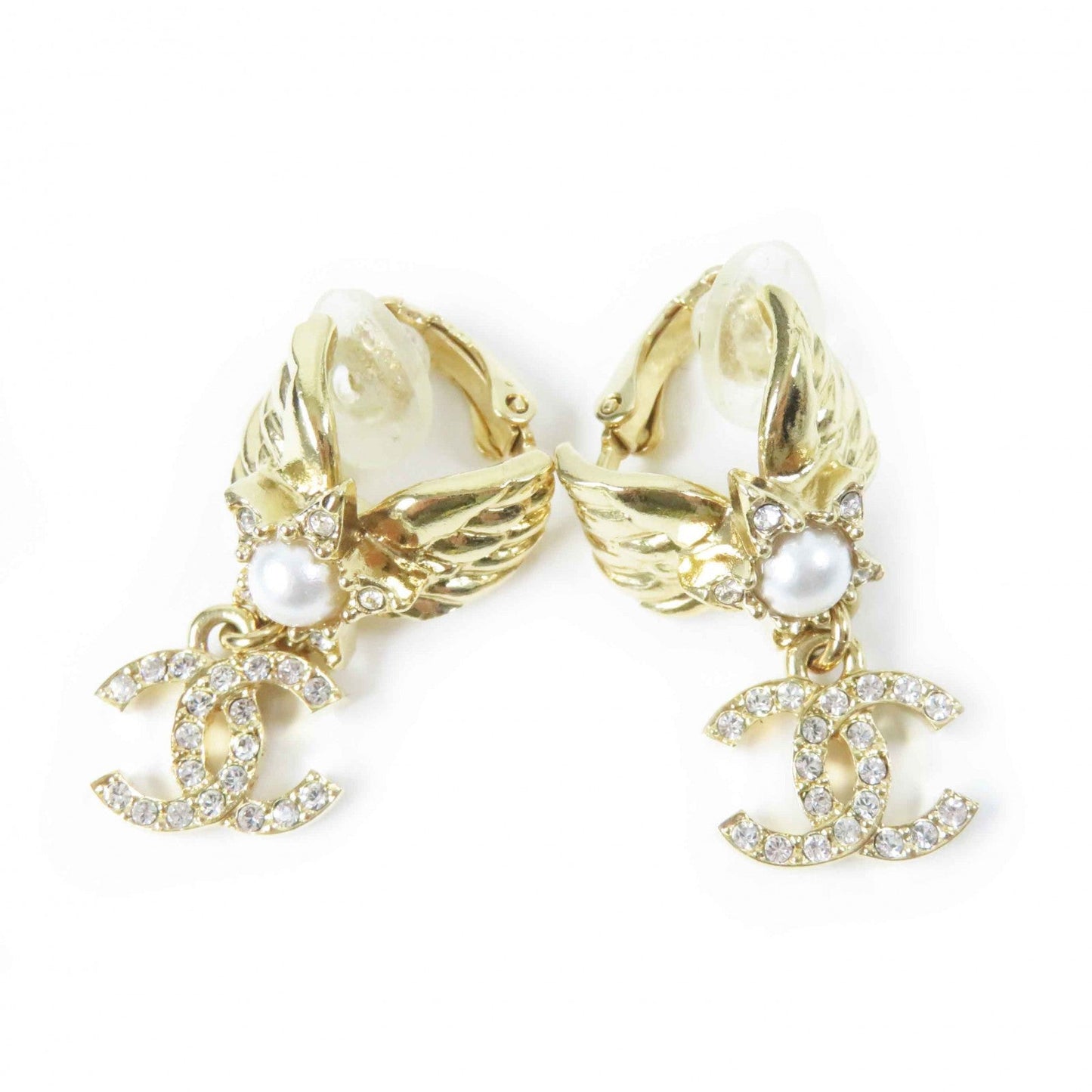 Chanel Earring Abc658 C24C Gold Plated Gold Women