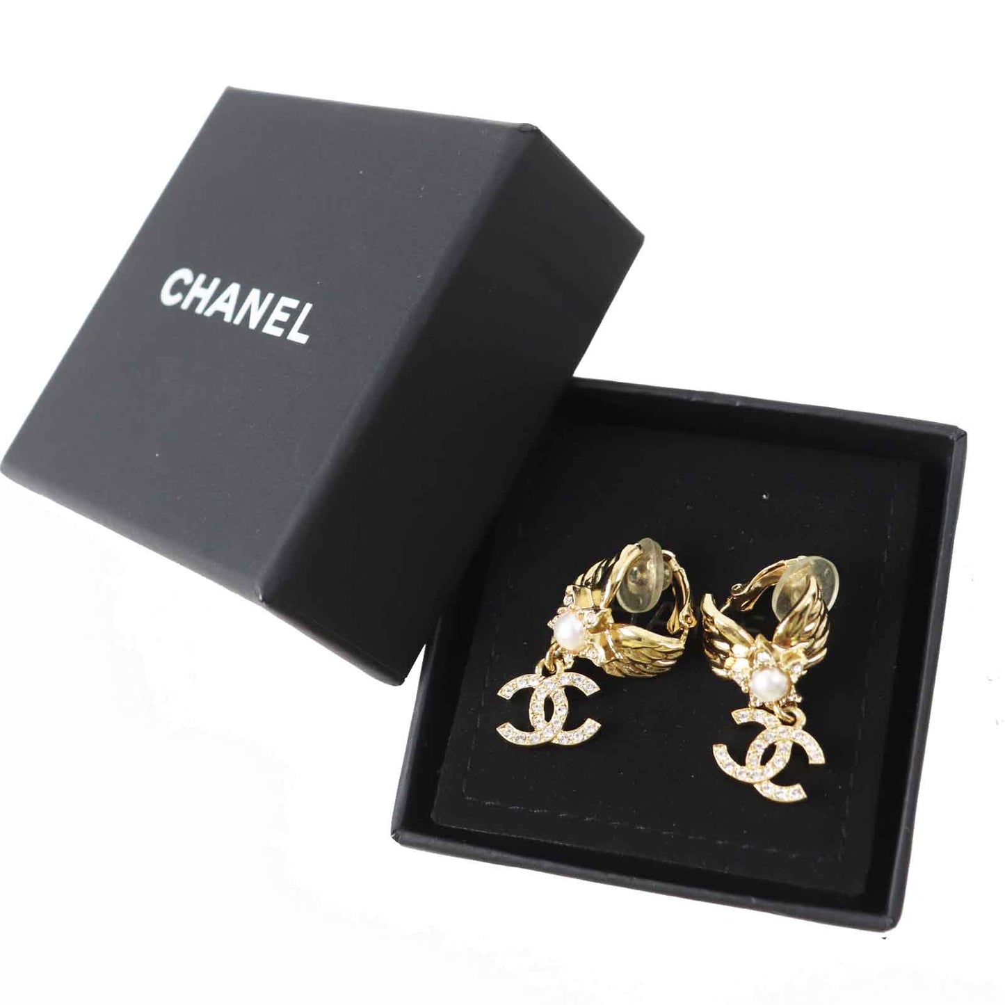 Chanel Earring Abc658 C24C Gold Plated Gold Women