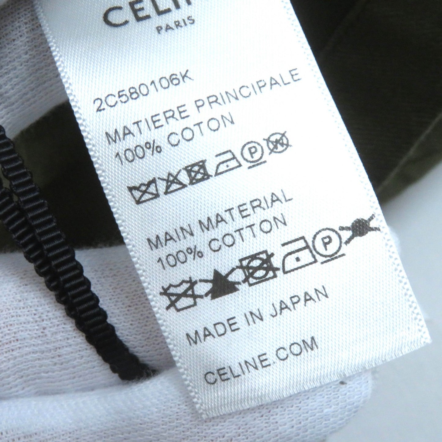Celine Short Sleeve Shirt 2C580106K Outer Material