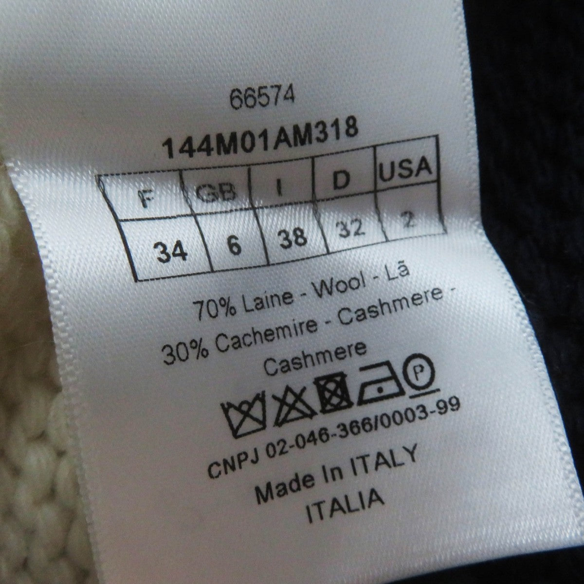 Christian Dior Coat 144M01Am318 Main