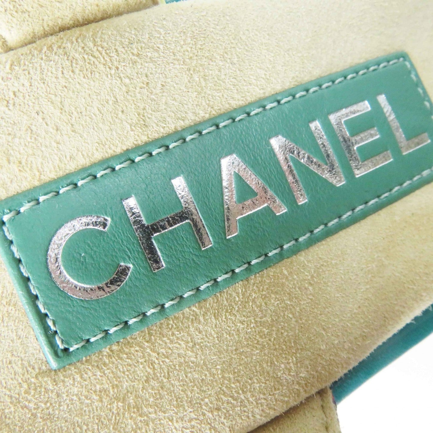 Chanel Sandals G39812 Tweed, Leather, Cork Multi Wedge Sole Women 37 1/2 C