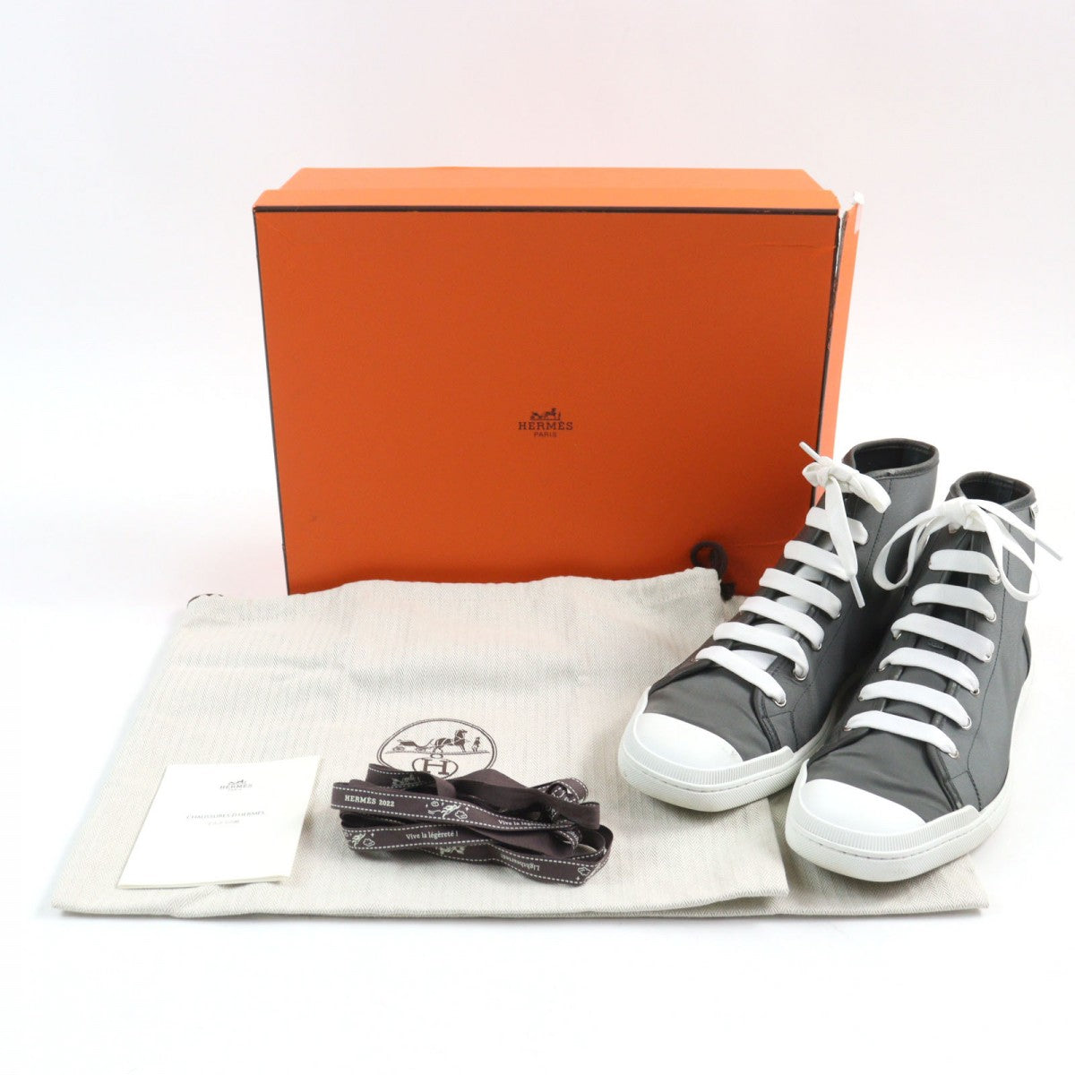 Hermes High Cut Sneakers Main