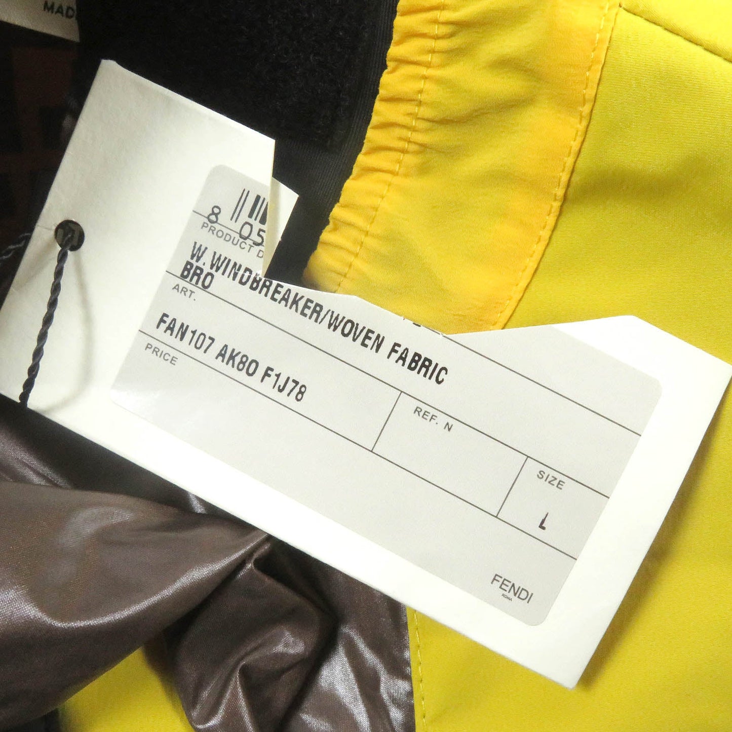 Fendi Nylon Jacket Fan107 Main