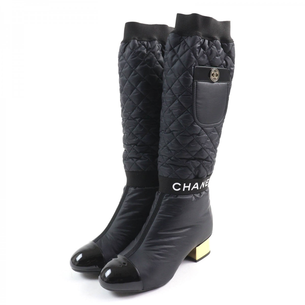 Chanel Knee-High Boots 21K G38428 Main