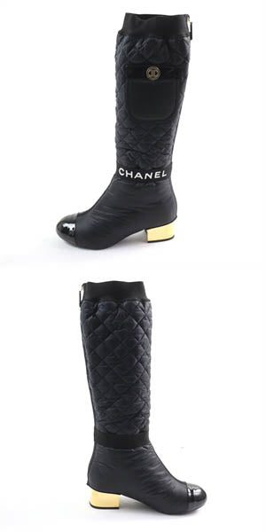 Chanel Knee-High Boots 21K G38428 Main