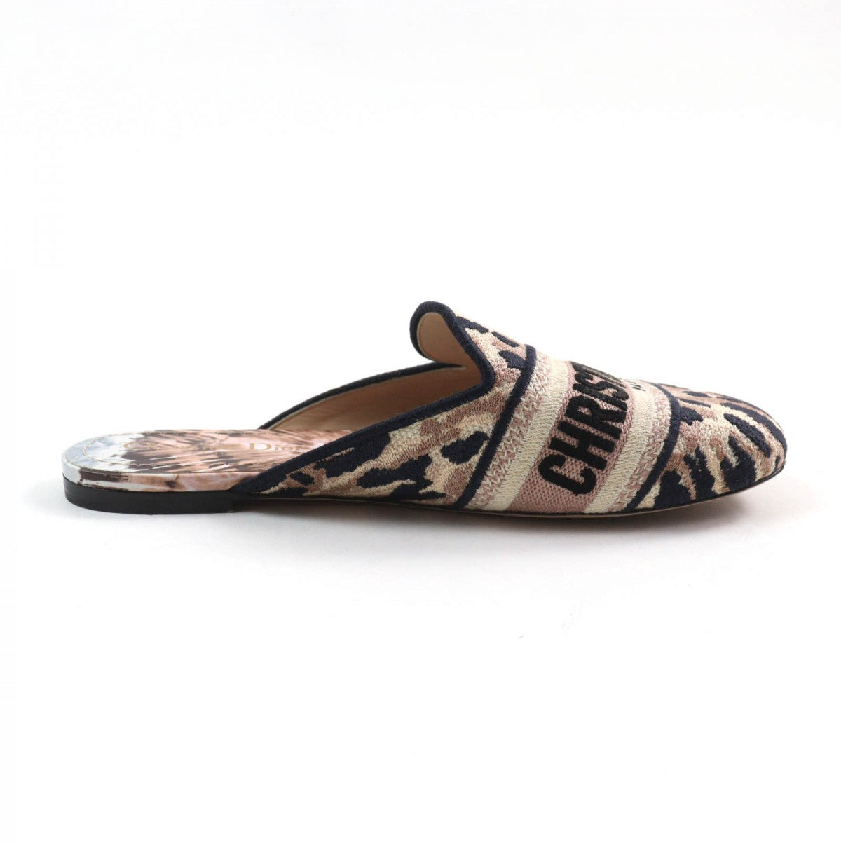 Christian Dior Slip-On Fabric, Leather Multi Dior Off Women 37