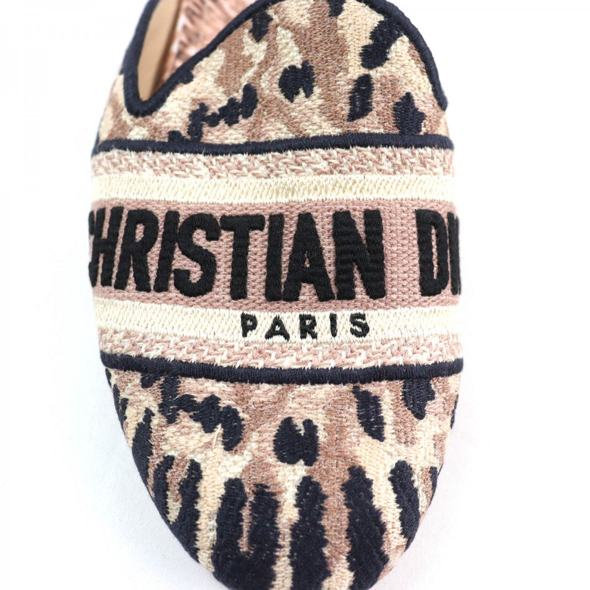 Christian Dior Slip-On Fabric, Leather Multi Dior Off Women 37