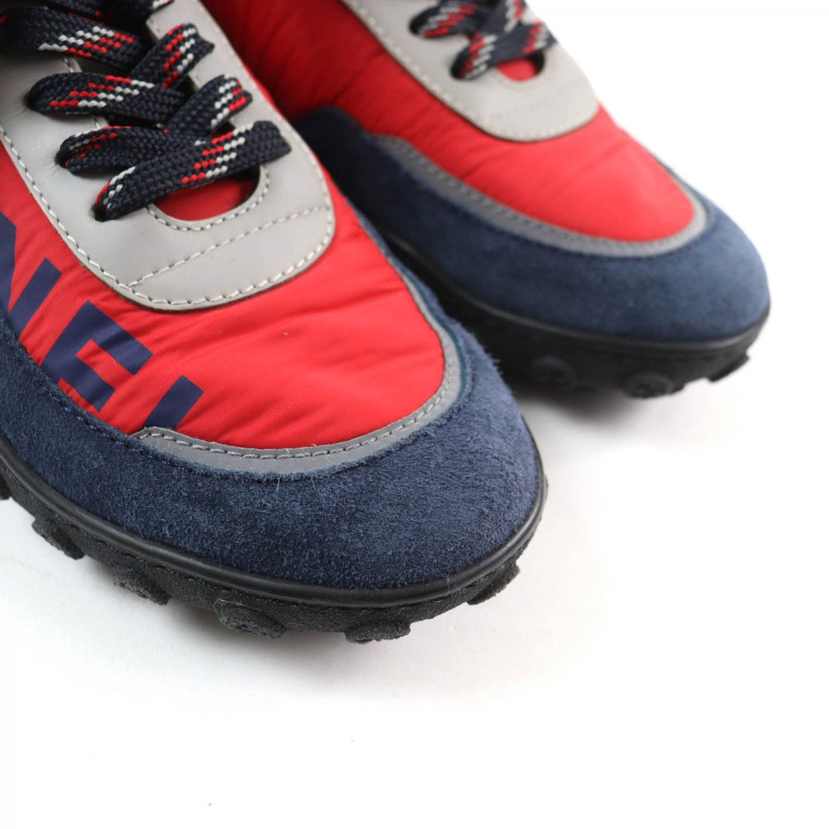Chanel Low Cut Sneakers G34086 Nylon, Suede Multi Women 35