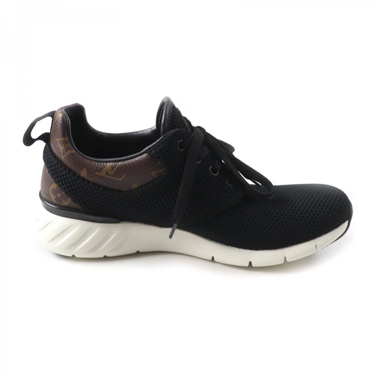 Louis Vuitton Sneakers Monogram Canvas, Mesh Black Fastlane Line Mens 6