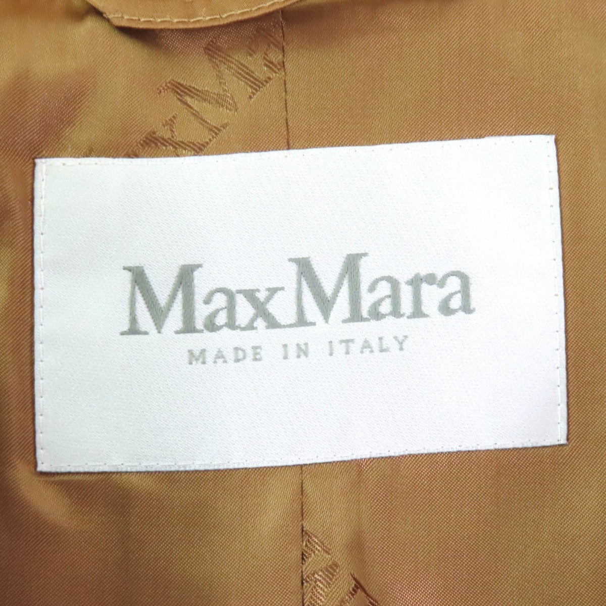Max Mara Coat 10160723000 Camel Brown 40