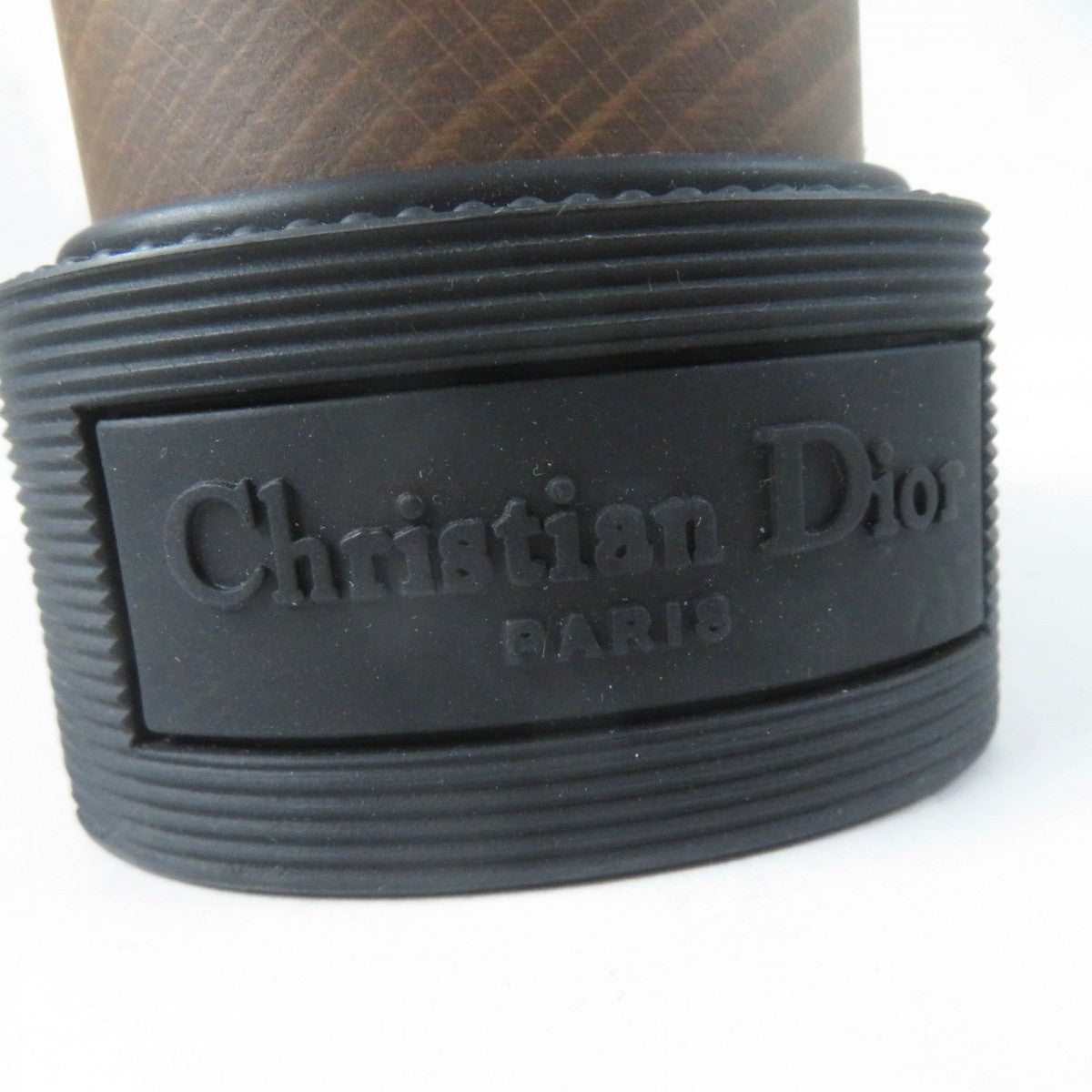 Christian Dior Sandals Leather Black White Diorquake 34
