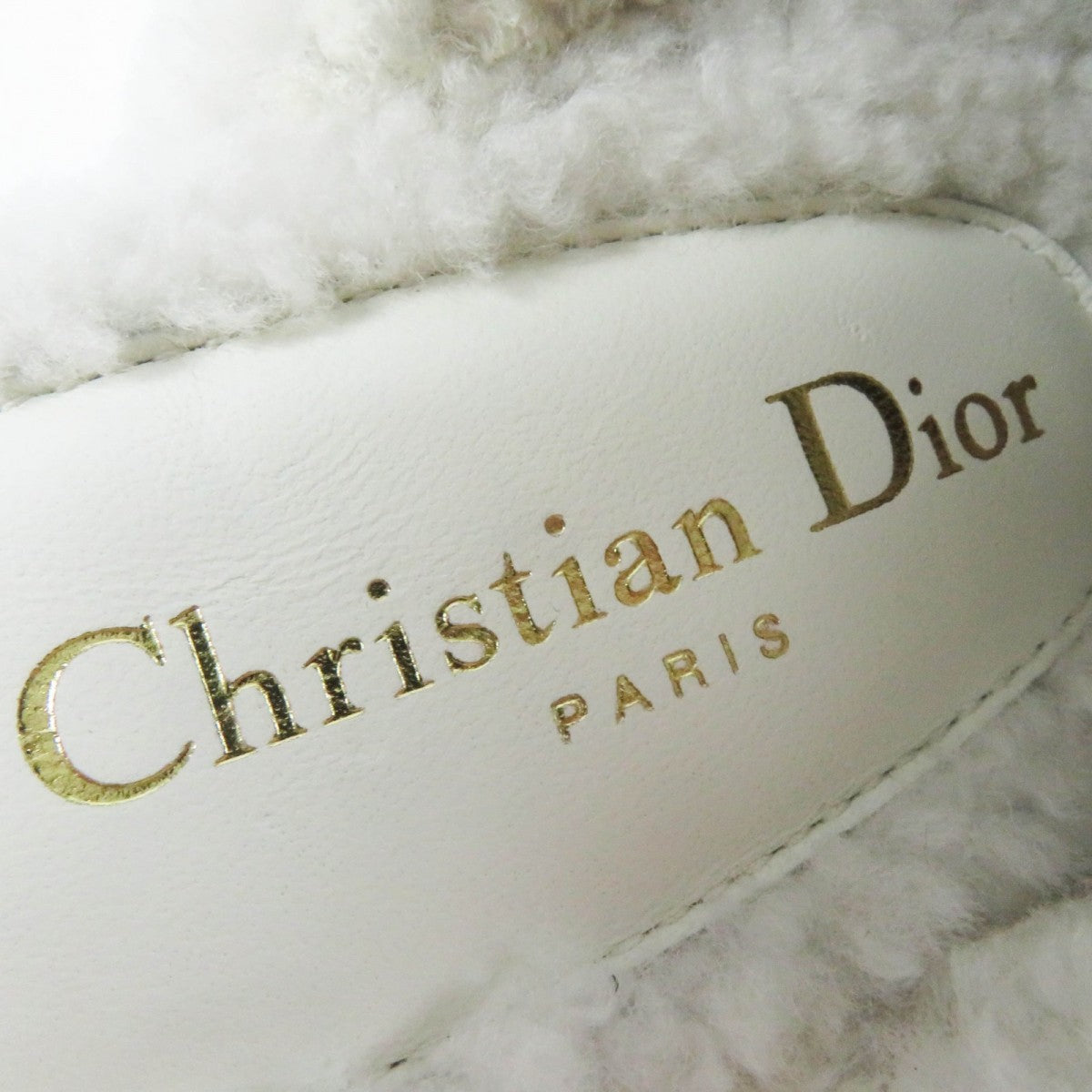 Christian Dior Sandals Leather Black White Diorquake 34