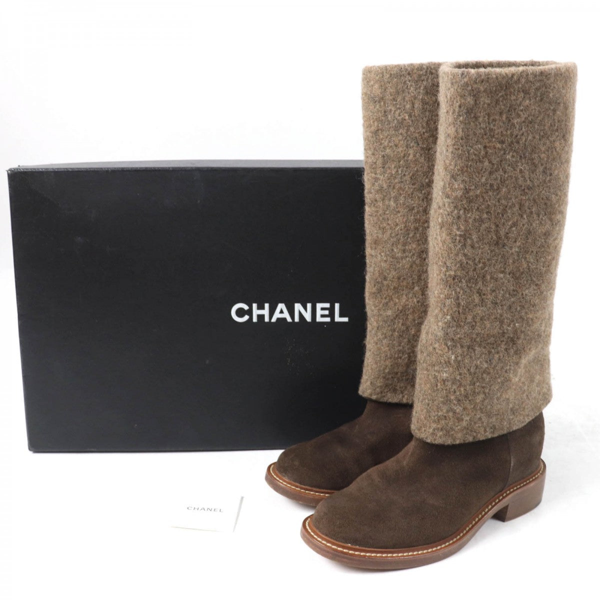 Chanel Knee-High Boots 14B G30099 X15131 Main