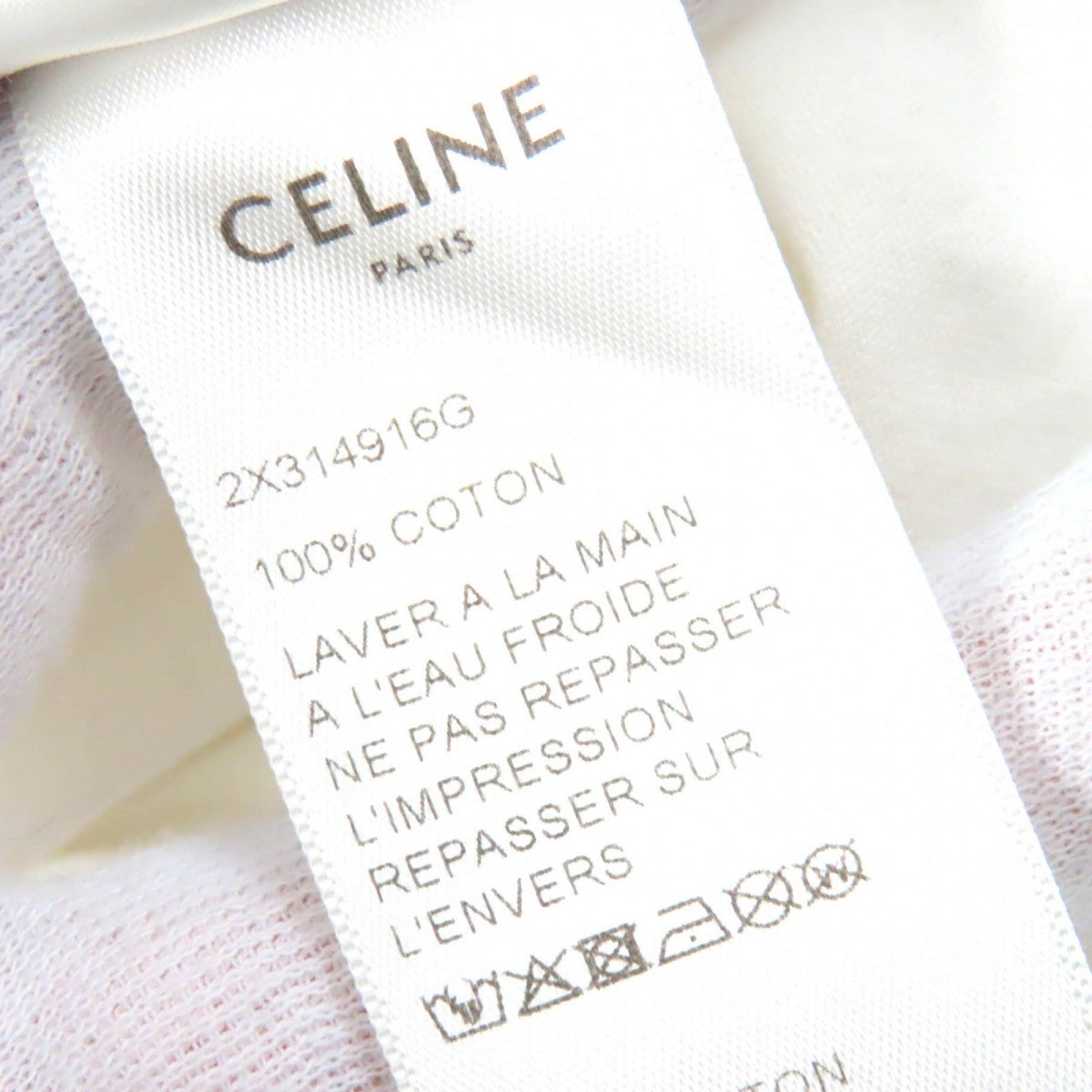 Celine Short Sleeve T-Shirt 2X314916G Main
