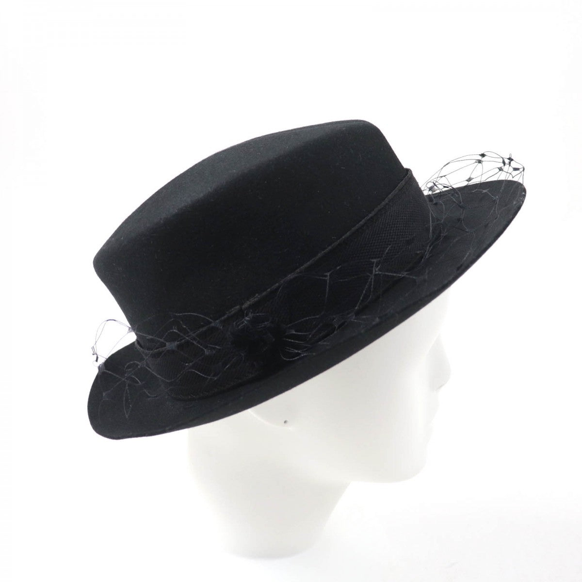 Christian Dior Hat 04Dpn960G893 Rabbit Black 57