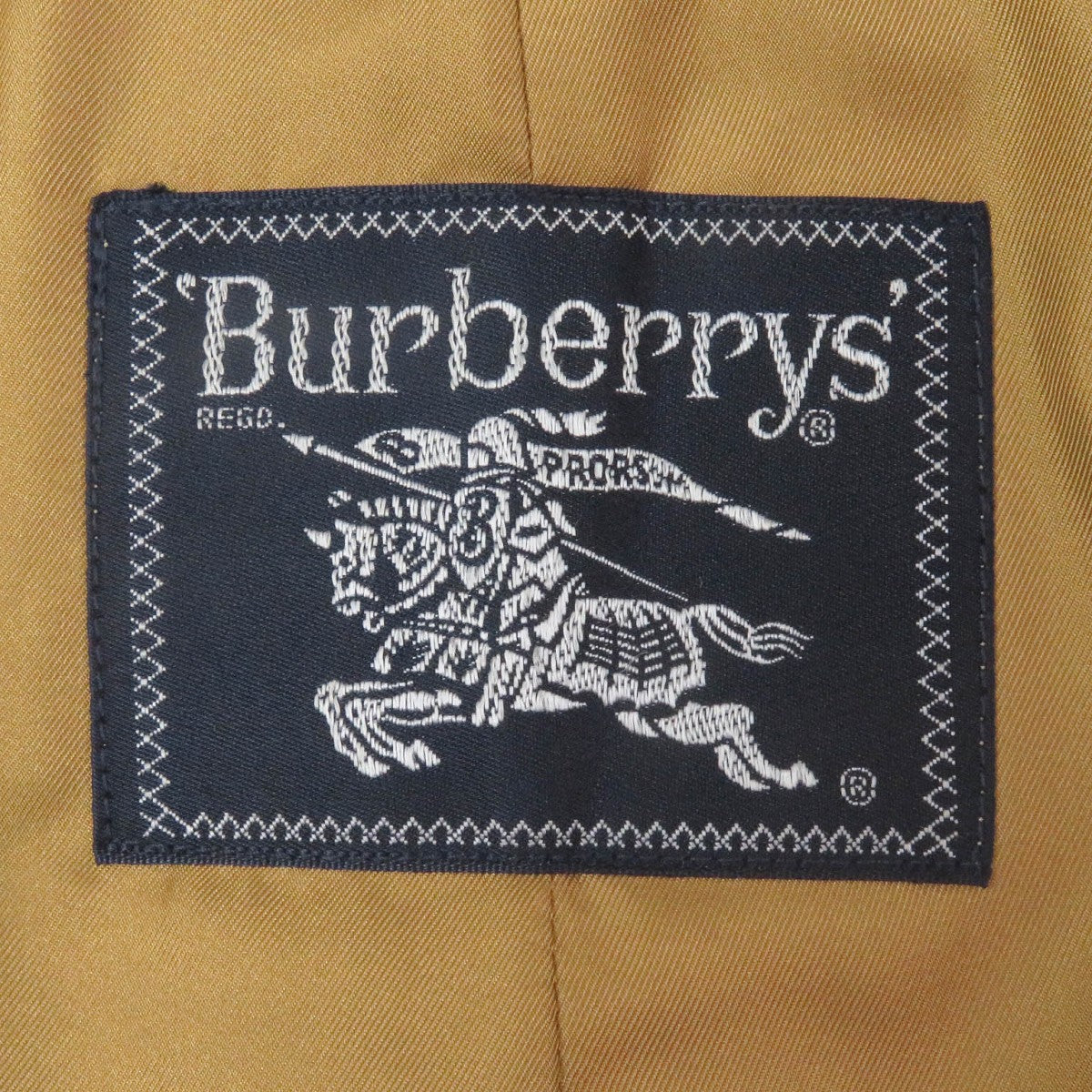 Burberry Stainless Collar Coat Cotton Beige 90-165