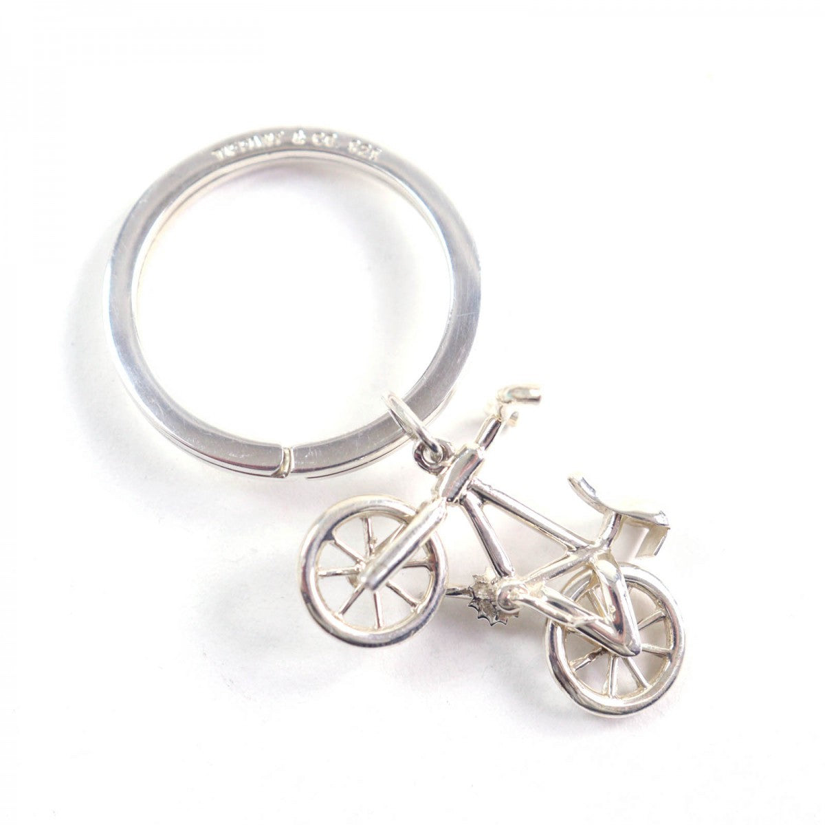 Tiffany&Co. Key Ring Sv925 Silver
