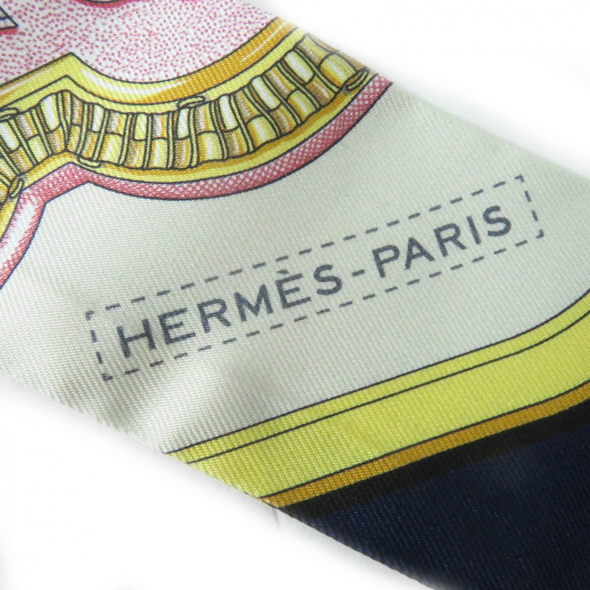 Hermes Scarf Silk Multicolor Twilly Grandapparat - Horse In Full Dress