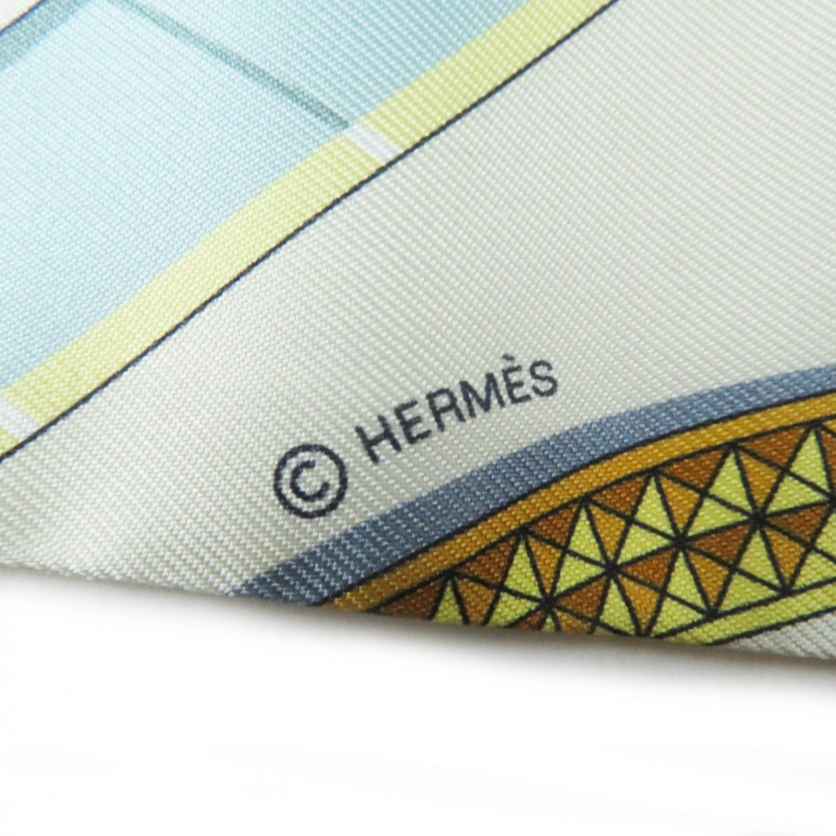 Hermes Scarf Silk Multicolor Twilly Grandapparat - Horse In Full Dress