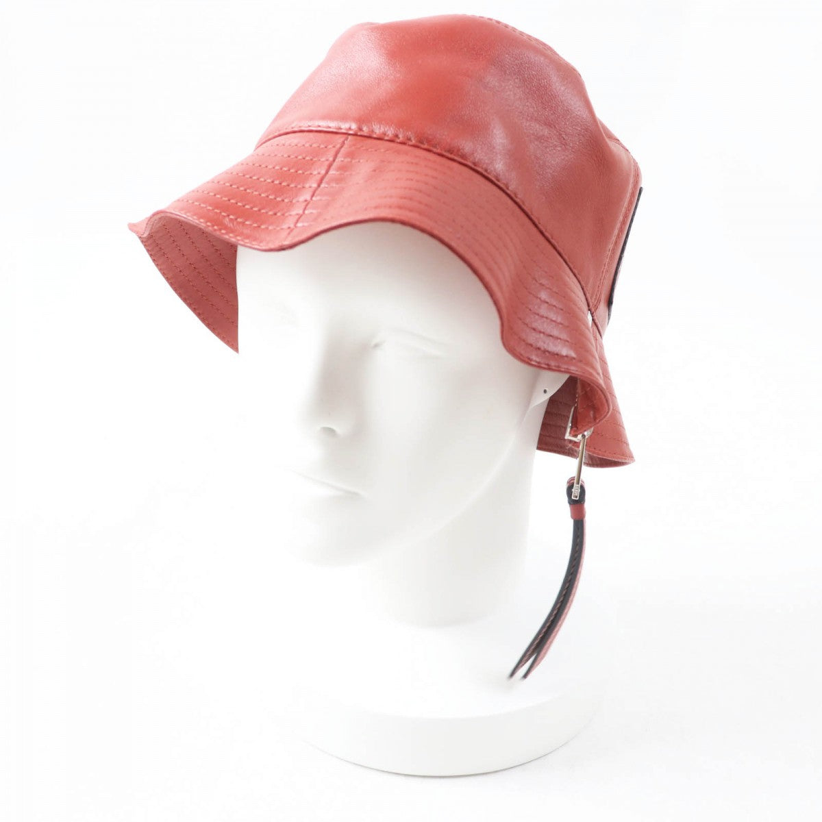 Loewe Hat Lamb Leather Terracotta 57